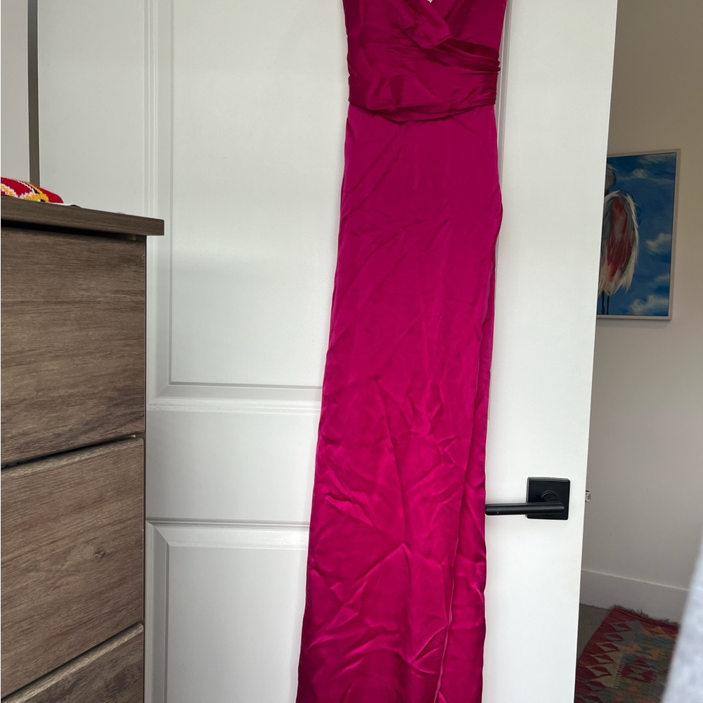 Fame and Partners Vibrant Pink Dress